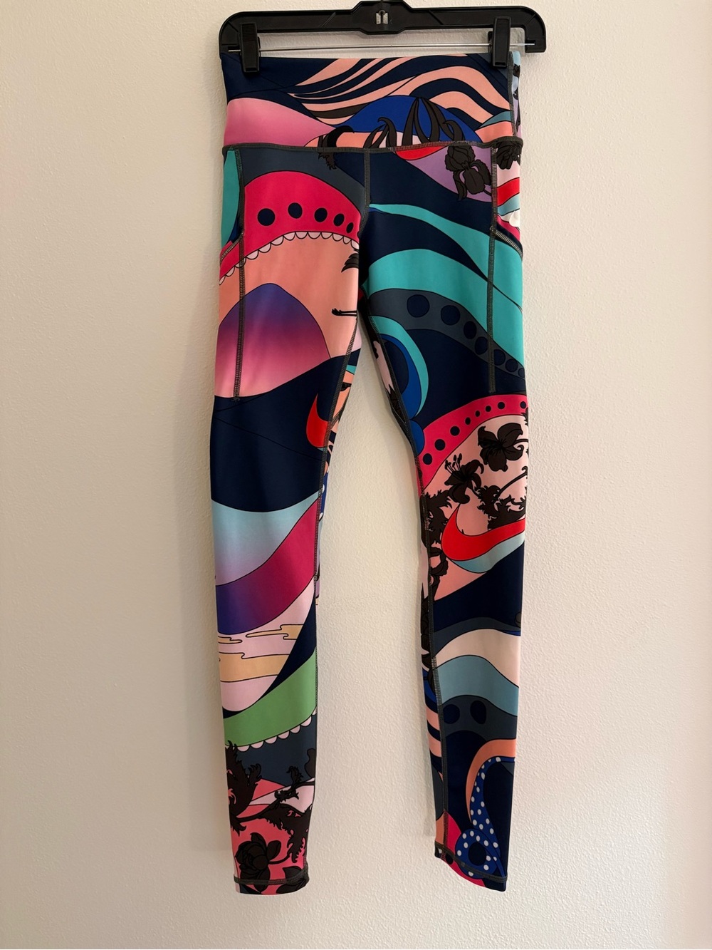 Nike Epic Luxe Icon Clash Women's Running Tights Size Small Like New
